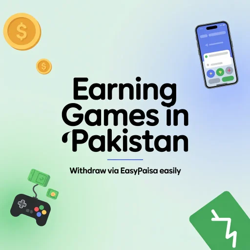 Earning Games in Pakistan Withdraw Easypaisa