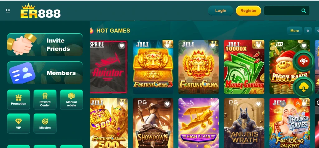 ER888 Game