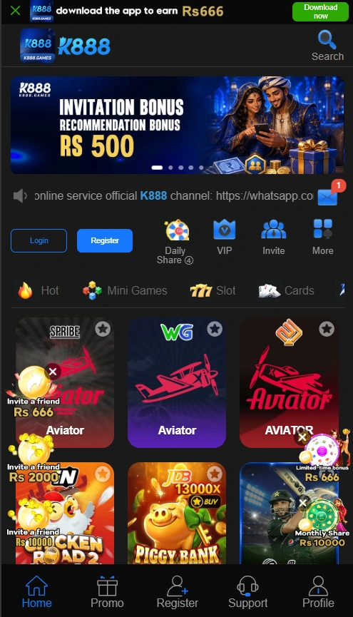 K888 Game Download APK